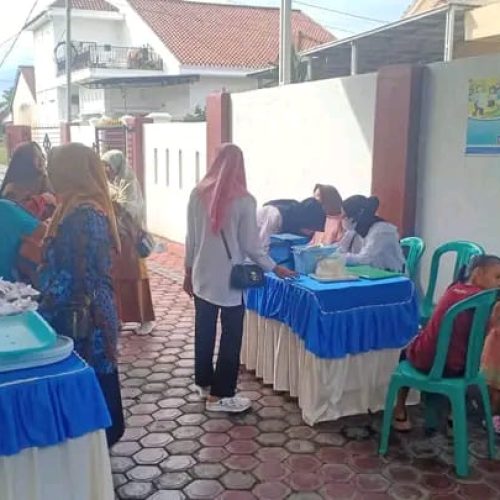 Kegiatan Posyandu Desa Manggul