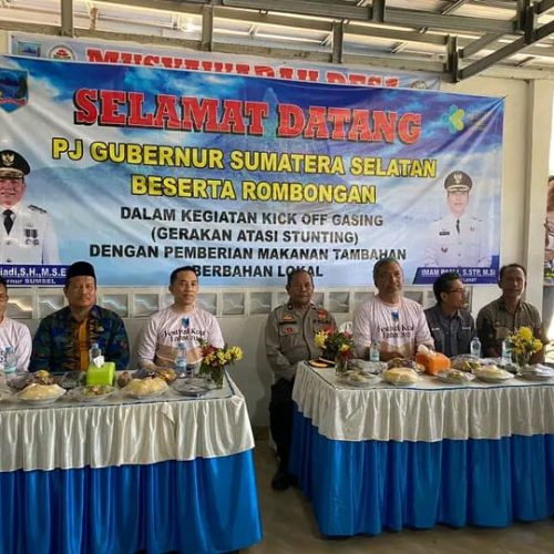 Kegiatan Kick Off Gasing ( GERAKKAN ATASI STUNTING )